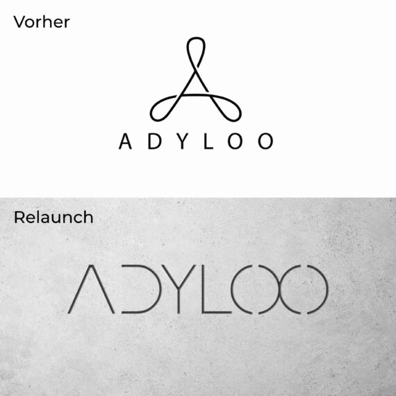 Logo vorher nachher version
