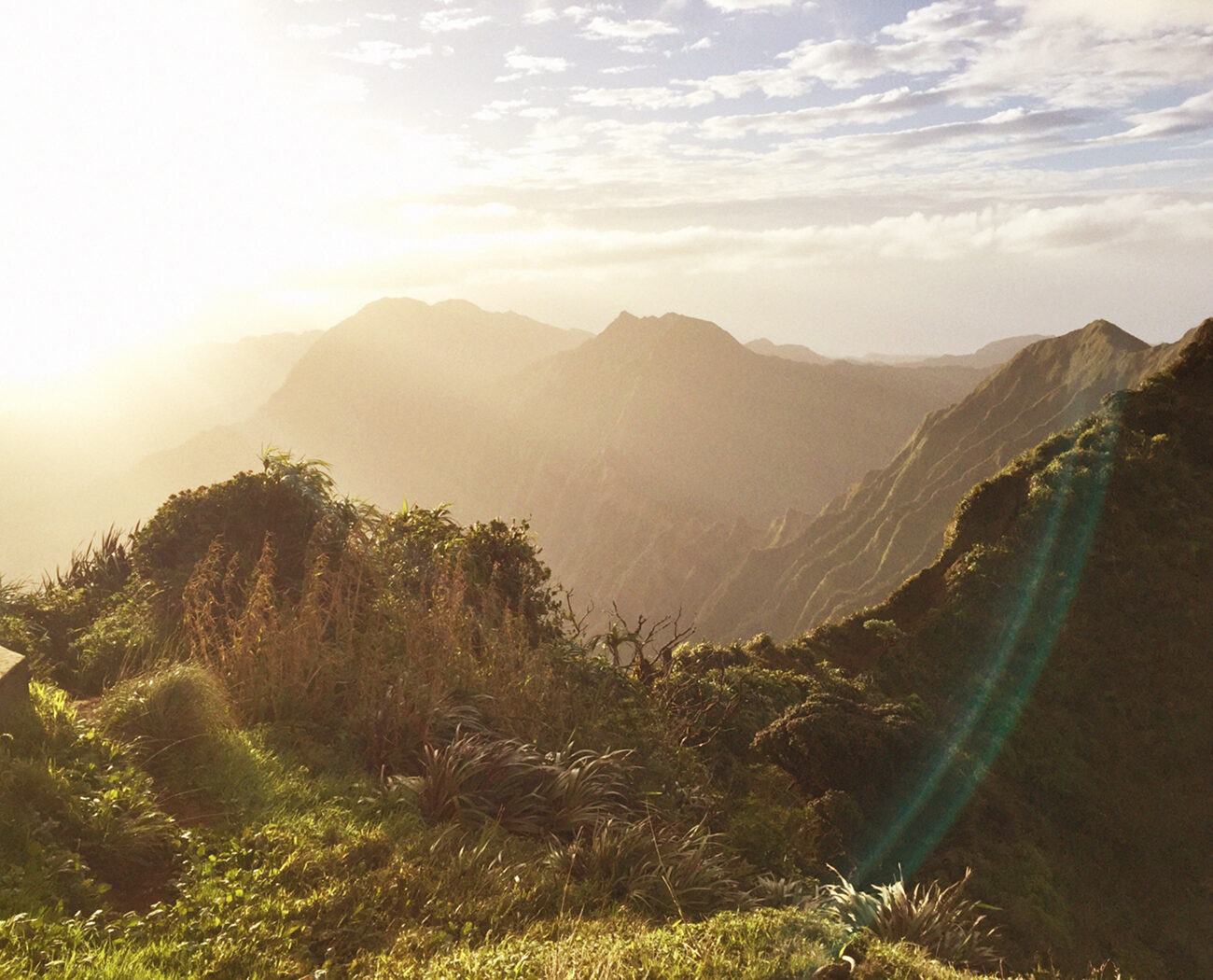 Mountain View on Hawaii